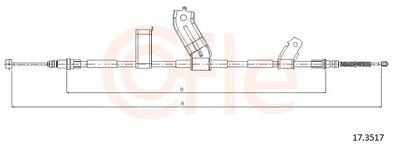 CABLU FRANA DE PARCARE