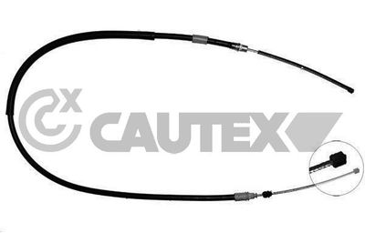 Тросик, cтояночный тормоз CAUTEX 762436 для OPEL ARENA