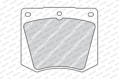 BREMSBELAGSATZ SCHEIBENBREMSE FERODO FDB1284 1