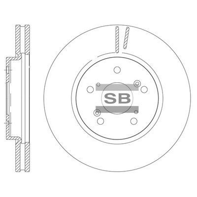 спирачен диск Hi-Q SD8515