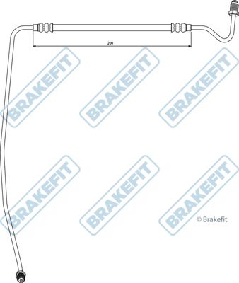 APEC Brake Hose BHO4329