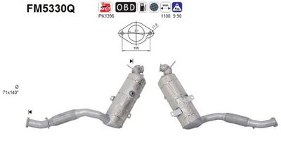 FILTRU FUNINGINE/PARTICULE SIST.DE ESAPAMENT