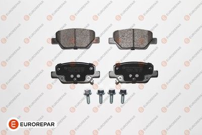 Комплект тормозных колодок, дисковый тормоз EUROREPAR 1681164380 для FIAT TIPO