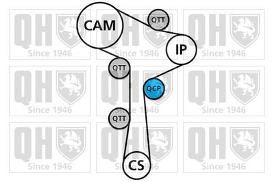 SET CUREA DE DISTRIBUTIE QUINTON HAZELL QBK898 1