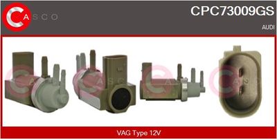 Měnič tlaku, výfukový systém CASCO CPC73009GS