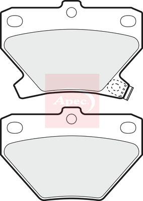 APEC Brake Pad Set, disc brake PAD1113