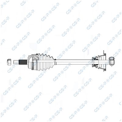 полуоска GSP 244005OL