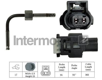 Sensor, exhaust gas temperature Intermotor 27401