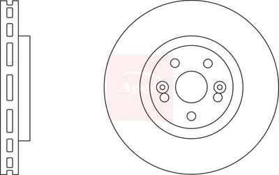 APEC Brake Disc DSK2845