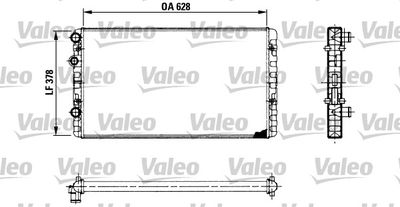 VALEO 730955 Крышка радиатора  для SEAT AROSA (Сеат Ароса)