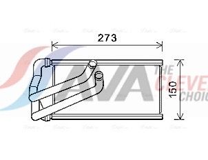 SCHIMBăTOR DE CăLDURă îNCăLZIRE HABITACLU