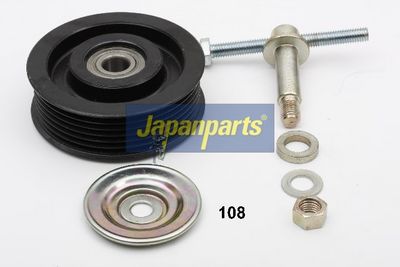 JAPANPARTS Kreipiantysis skriemulys, V formos rumbuotas diržas