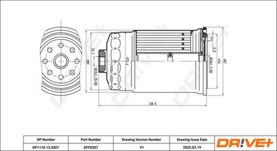 FILTRU COMBUSTIBIL DR!VE+ DP1110130307 0