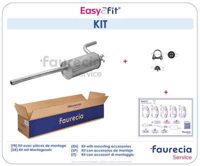 Faurecia FS01002 Глушитель выхлопных газов  для ALFA ROMEO 33 (907_) 1.5 (907A2)