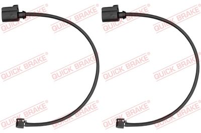 предупредителен контактен сензор, износване на накладките QUICK BRAKE WS 0521 A