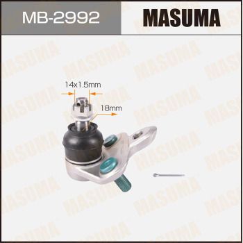 Шарнир независимой подвески / поворотного рычага MASUMA MB-2992 для TOYOTA GAIA