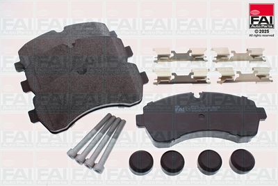 Zestaw klocków hamulcowych, hamulce tarczowe FAI AUTOPARTS BP348
