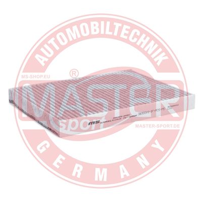 Filtr, wentylacja przestrzeni pasażerskiej MASTER-SPORT GERMANY 31003/1-IF-PCS-MS