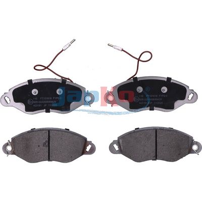 Set placute frana JAPKO 50110
