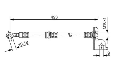 BOSCH Bremsschlauch