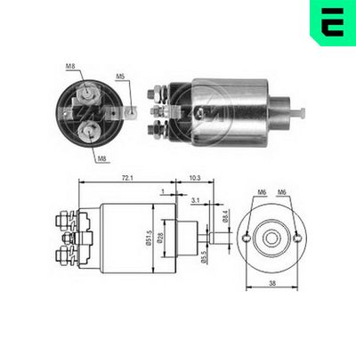 SOLENOID ELECTROMOTOR
