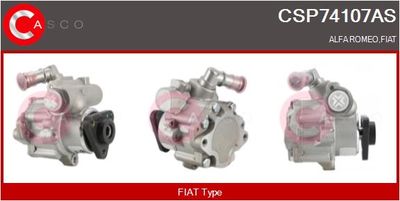 CASCO Hydraulikpumpe, Lenkung Brand New HQ (CSP74107AS)