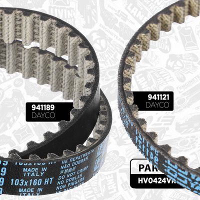 SET AX CU CAME ET ENGINETEAM HV0424VR6 5