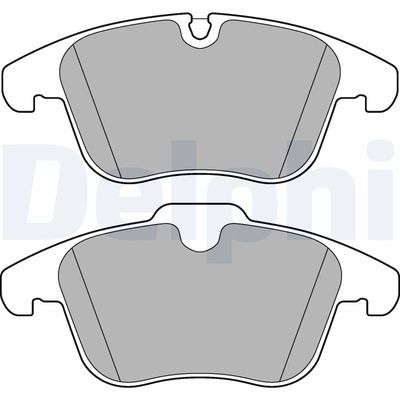 Brake Pad Set, disc brake LP3180