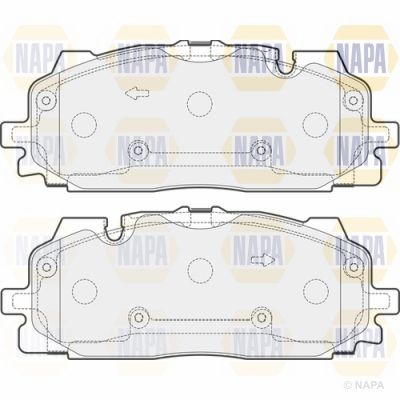 Brake Pad Set NAPA NBP1638