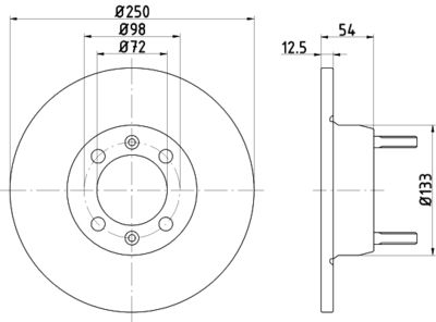 DISC FRANA TEXTAR 92013500