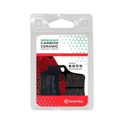 Brake pads Achter, beoogd gebruik: route, materiaal: keramisch / koolstof-CC, 41,8x64x9mm