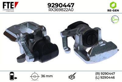 спирачен апарат FTE 9290447