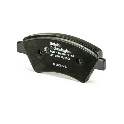 BREMSBELAGSATZ SCHEIBENBREMSE DELPHI LP1730 5