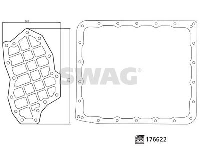 SET FILTRE HIDRAULICE CUTIE E VIT.AUTOMATA SWAG 33105162 1
