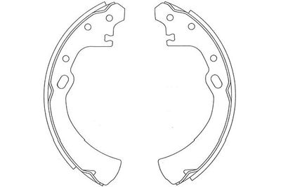 Kavo Parts Stabdžių trinkelių komplektas