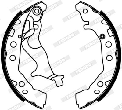 BREMSBACKENSATZ FERODO FSB4335 1