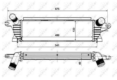 INTERCOOLER COMPRESOR NRF 30511 4
