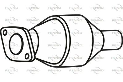 Катализатор FENNO P8044CAT для HYUNDAI i10