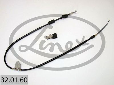 Тросик, cтояночный тормоз LINEX 32.01.60 для OPEL AGILA