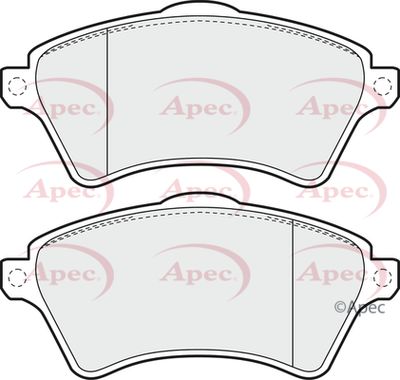 Brake Pad Set APEC PAD1208