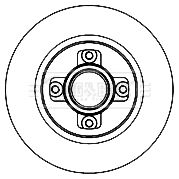 BORG & BECK BBD5940S Тормозные диски для PEUGEOT 207 (WA_, WC_) 1.6 16V BORG & BECK BBD5940S Тормозные диски для PEUGEOT 207 (WA_, WC_) 1.6 16V