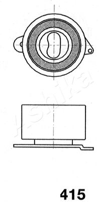 Tensioner, timing belt 45-04-415