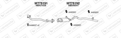 SISTEM DE ESAPAMENT VENEPORTE 750008