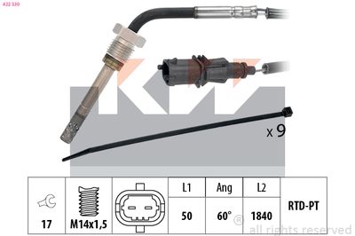 SENSOR ABGASTEMPERATUR