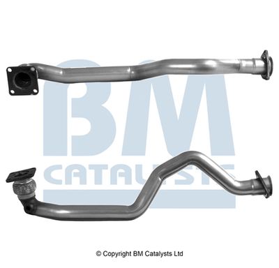 Exhaust Pipe BM Catalysts BM70296