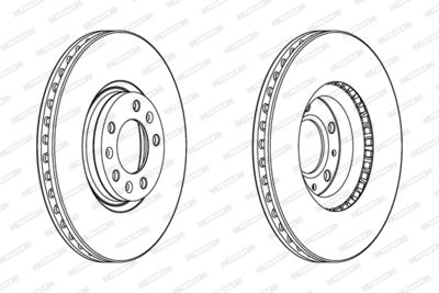 Brake Disc DDF2156C