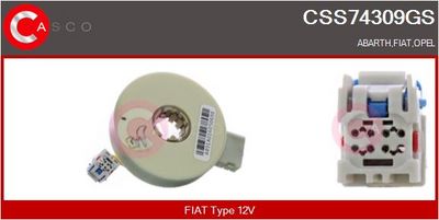 SENZOR UNGHI BRACAJ CASCO CSS74309GS