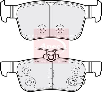 DriveTec Brake Pads DBPPAD2136