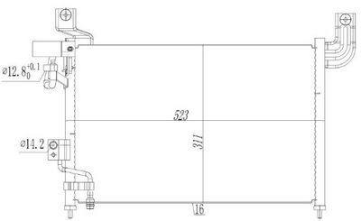 KONDENSATOR KLIMAANLAGE