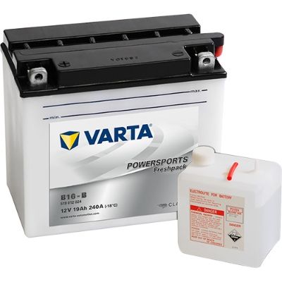 Стартерная аккумуляторная батарея VARTA 519012024I314 для DUCATI 907
